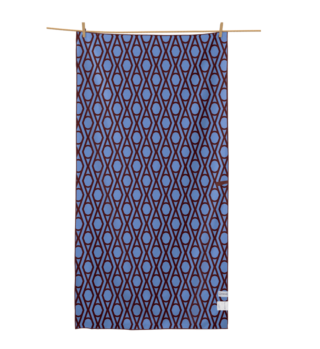 Buvanha Reishanddoek Fez - 160 x 80 cm - Achteraanzicht
