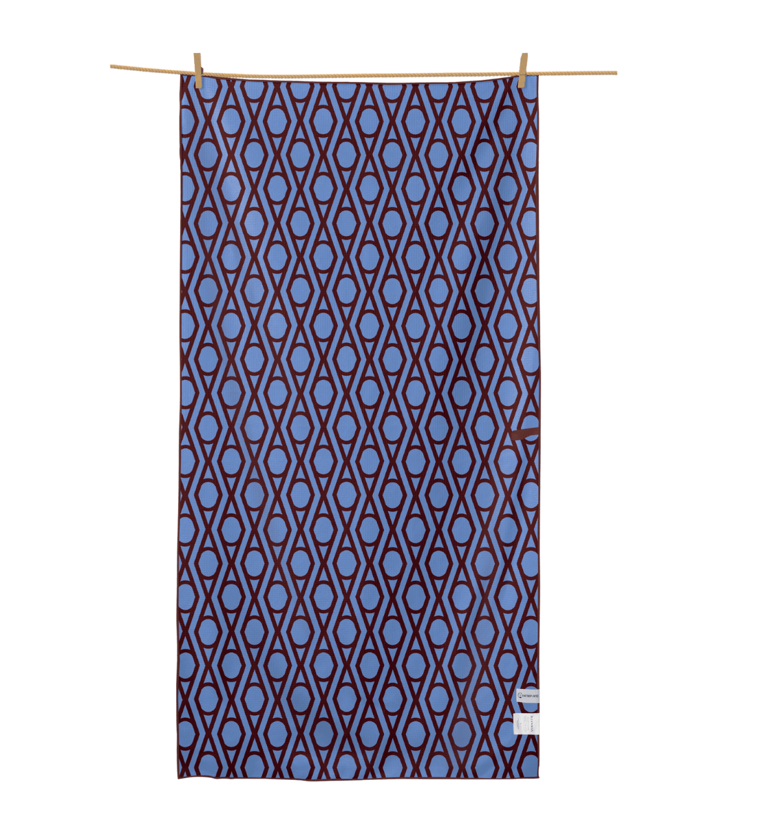 Buvanha Reishanddoek Fez - 160 x 80 cm - Achteraanzicht