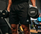 Gorilla Wear Glasgow Shorts - Korte Broek - Zwart - Detail