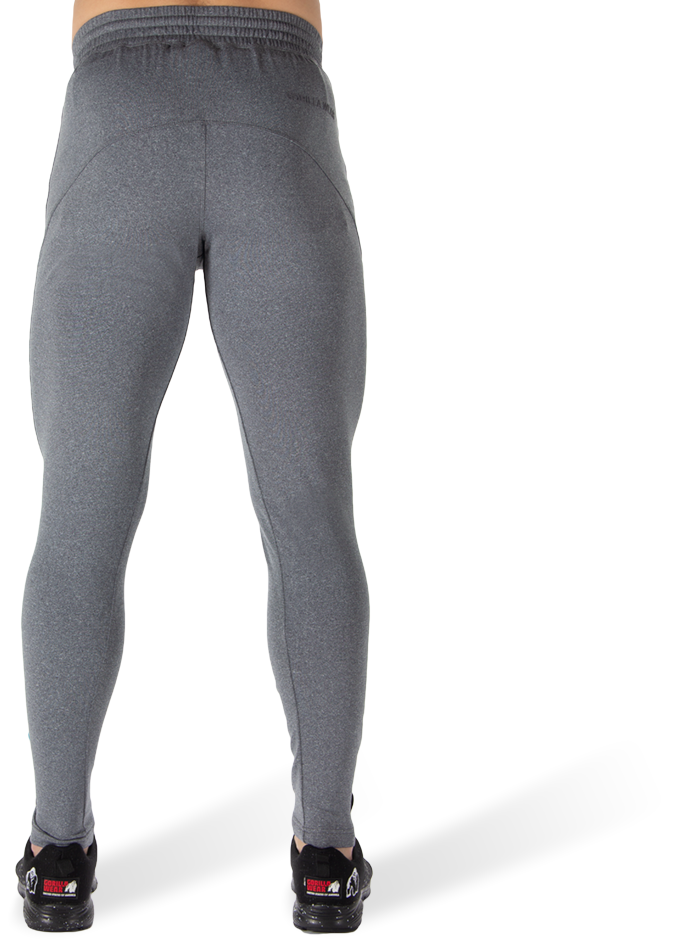 Gorilla Wear Glendo Trainingsbroek - Lichtgrijs - Detail