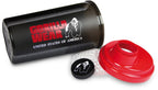 Gorilla Wear Shake Beker - 700 ml - Zwart/Rood - Detail