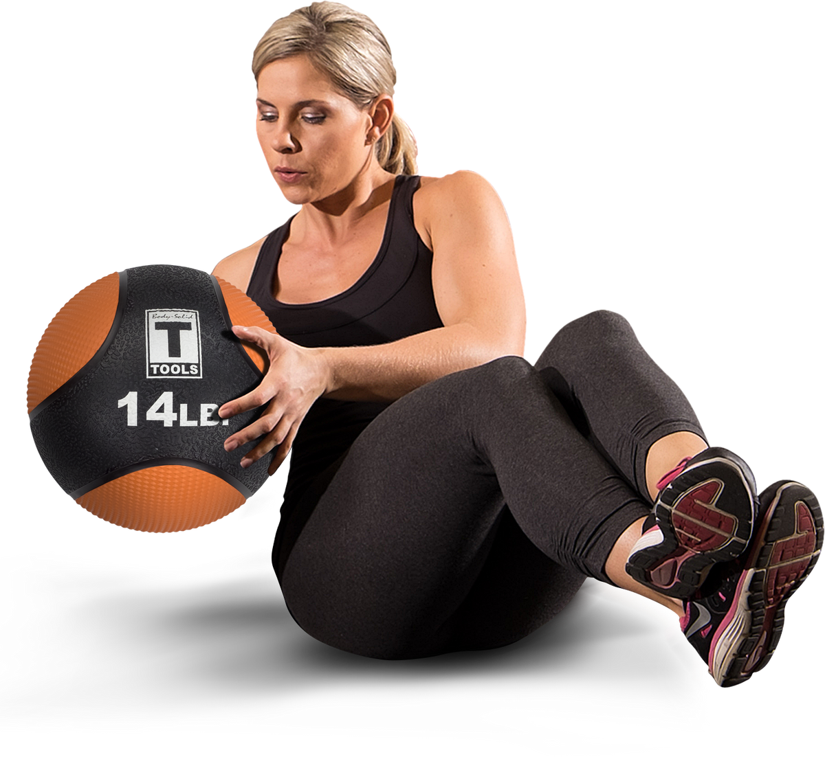 Body-Solid Medicine Ball - Medicijnbal - Blauw - 4,5 kg - Detail