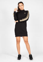 Gorilla Wear Isabella Sweatshirt Jurk - Zwart - Detail
