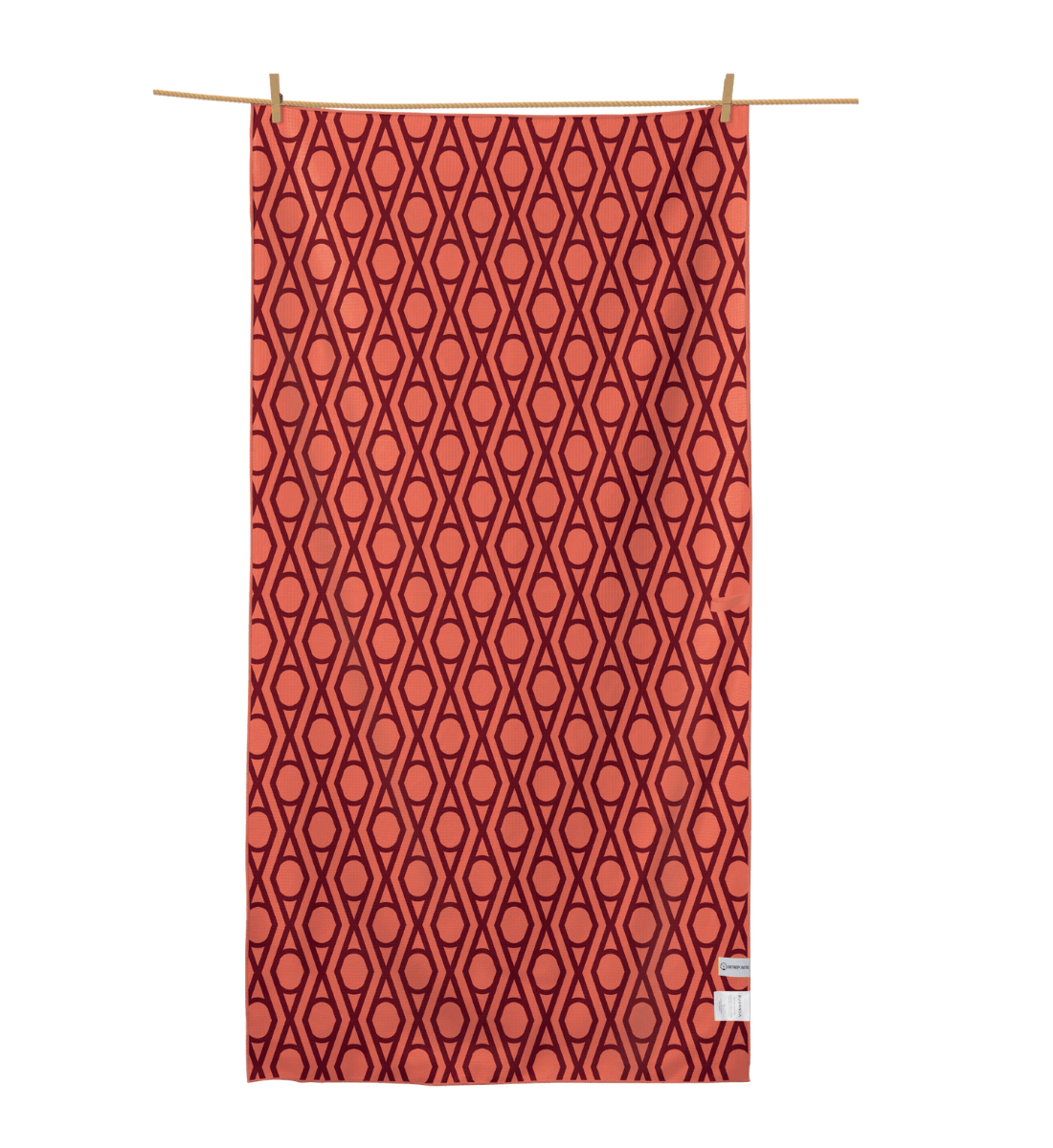 Buvanha Reishanddoek Jordan - 160 x 80 cm - Achteraanzicht