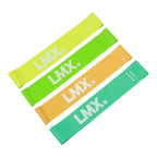 Lifemaxx LMX Mini Weerstandsband - Extra licht - Geel - 10 stuks - Detail