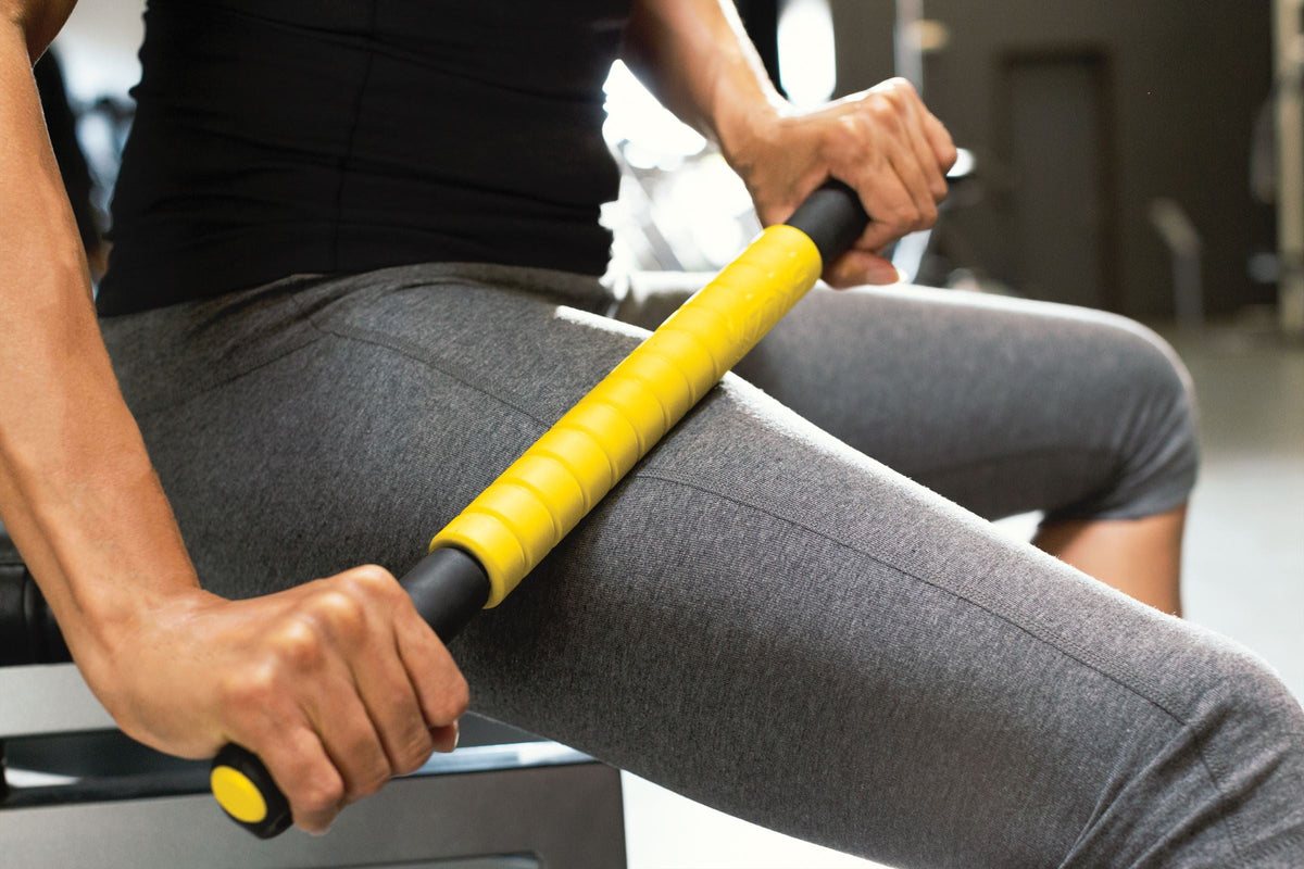 SKLZ Massage Bar - Geel/zwart - Detail