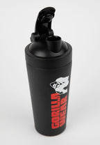 Gorilla Wear Metal Shake Beker - 740 ml - Zwart - Detail