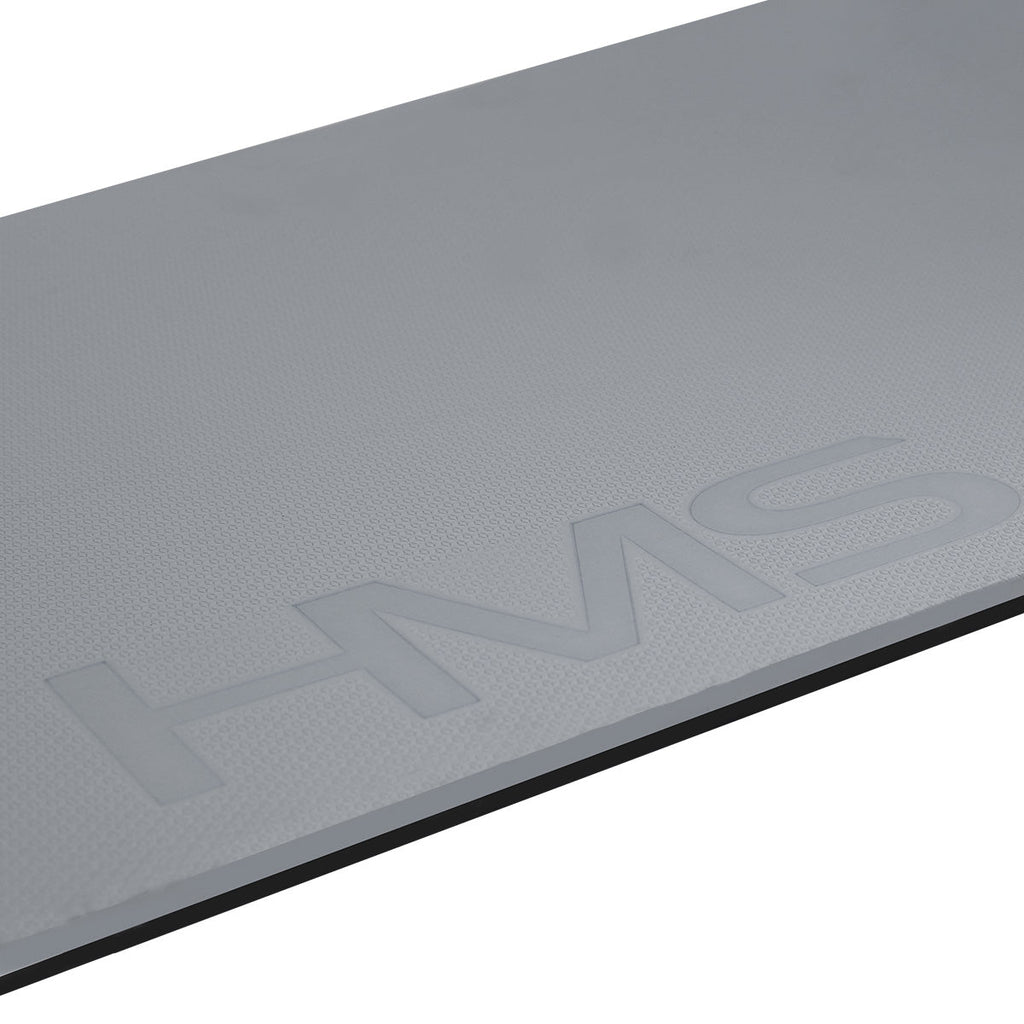 HMS Fitness Mat - Grijs/Zwart - 15 mm - Detail