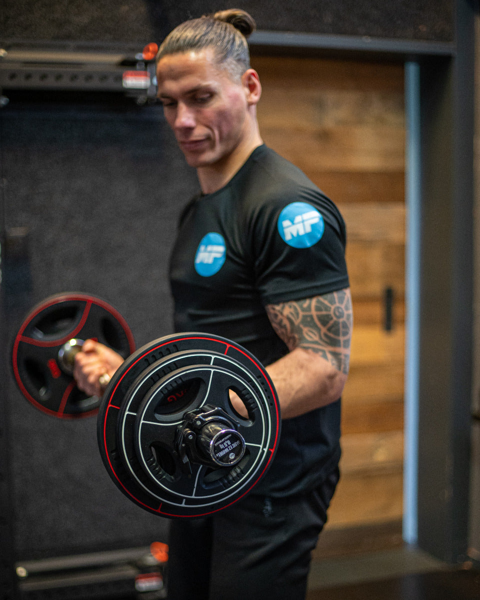 Muscle Power EZ Curlstang Basic - Chroom - 50 mm - Detail