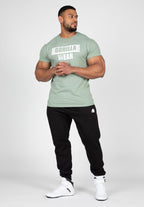 Gorilla Wear Murray T-shirt - Groen - Detail