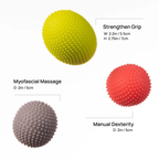 Naboso Hand Activation Kit - Massage Ballen Set - Detail
