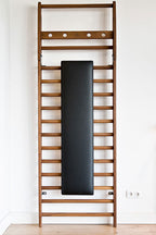 Nohrd WallBar Schuine Trainingsbank voor Wallbar - Zwart Leer - Detail