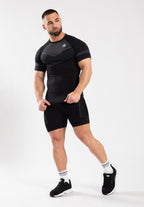 Gorilla Wear Norton Short Tights - Zwart - Detail