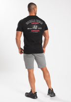 Gorilla Wear Oregon T-shirt - Zwart - Detail