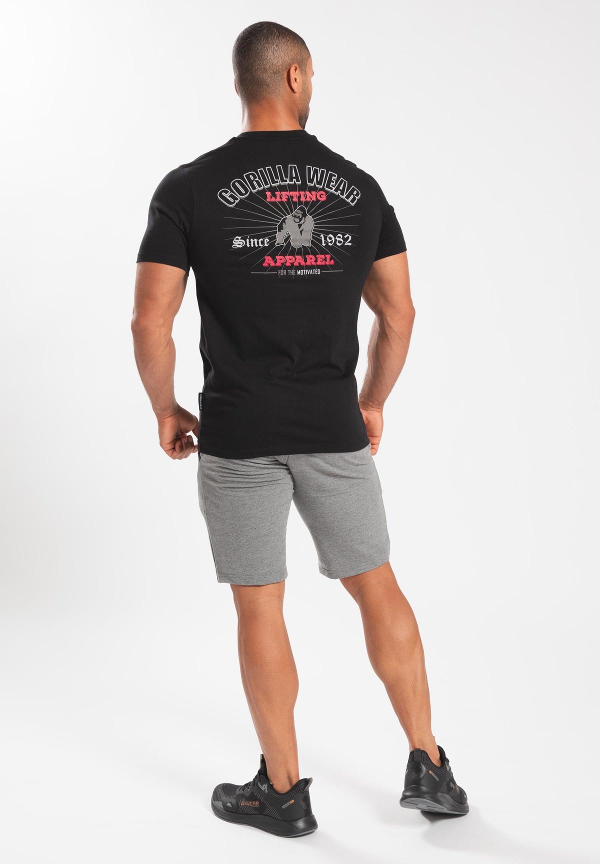 Gorilla Wear Oregon T-shirt - Zwart - Detail