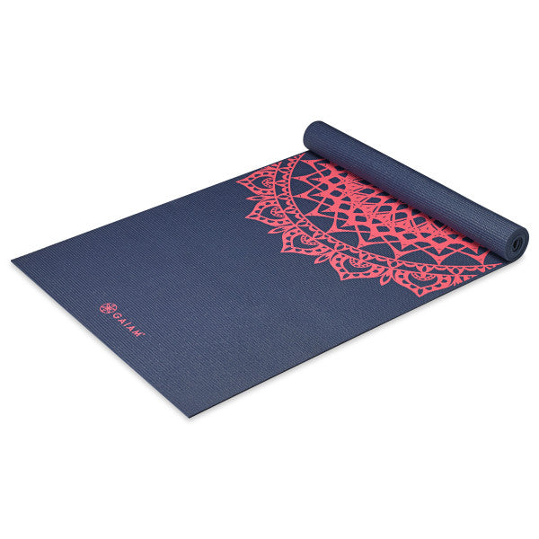 Gaiam Yogamat - 4 mm - Pink Marrakesh - Detail