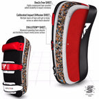 RDX Sports Stootkussen - Thai Kick Pad - Wit - Detail
