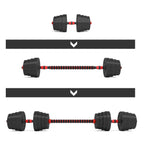HMS Verstelbare Halter en Dumbbell Set - 30 kg - Detail