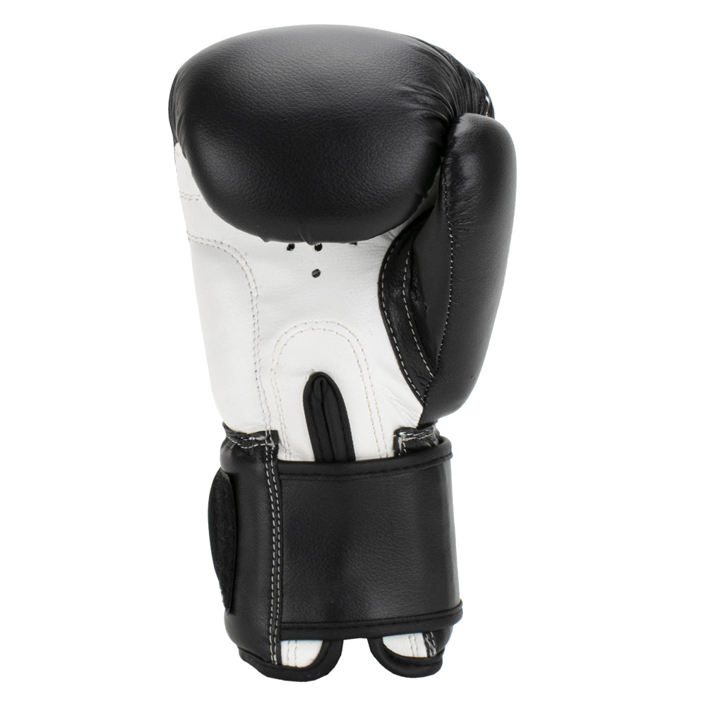 Super Pro Combat Gear Talent (Kick)Bokshandschoenen - Zwart/Wit - Detail