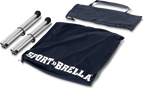 Sport-Brella Solbreeze Zonnescherm - Open Strandtent - Blauw - Detail
