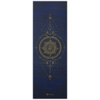 Gaiam Reversible Yogamat - 6 mm - Metallic Sun & Moon - Detail