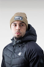 Gorilla Wear Vermont Muts - Beanie - Beige - Detail