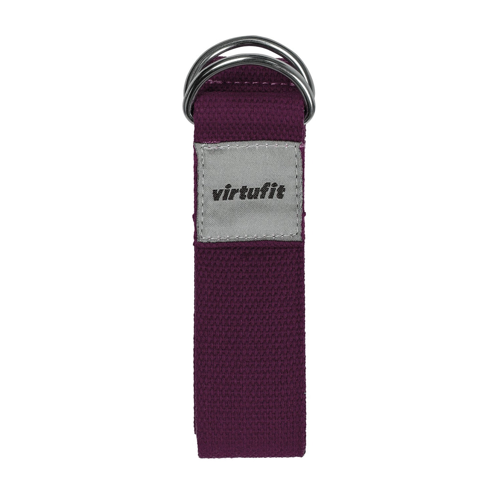 VirtuFit Premium Yoga Riem - 250 cm - Mulberry - Detail