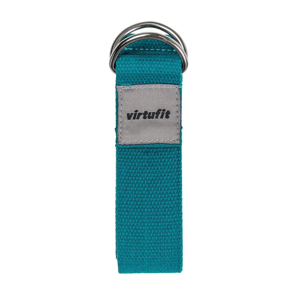 VirtuFit Premium Yoga Riem - 250 cm - Ocean Green - Detail