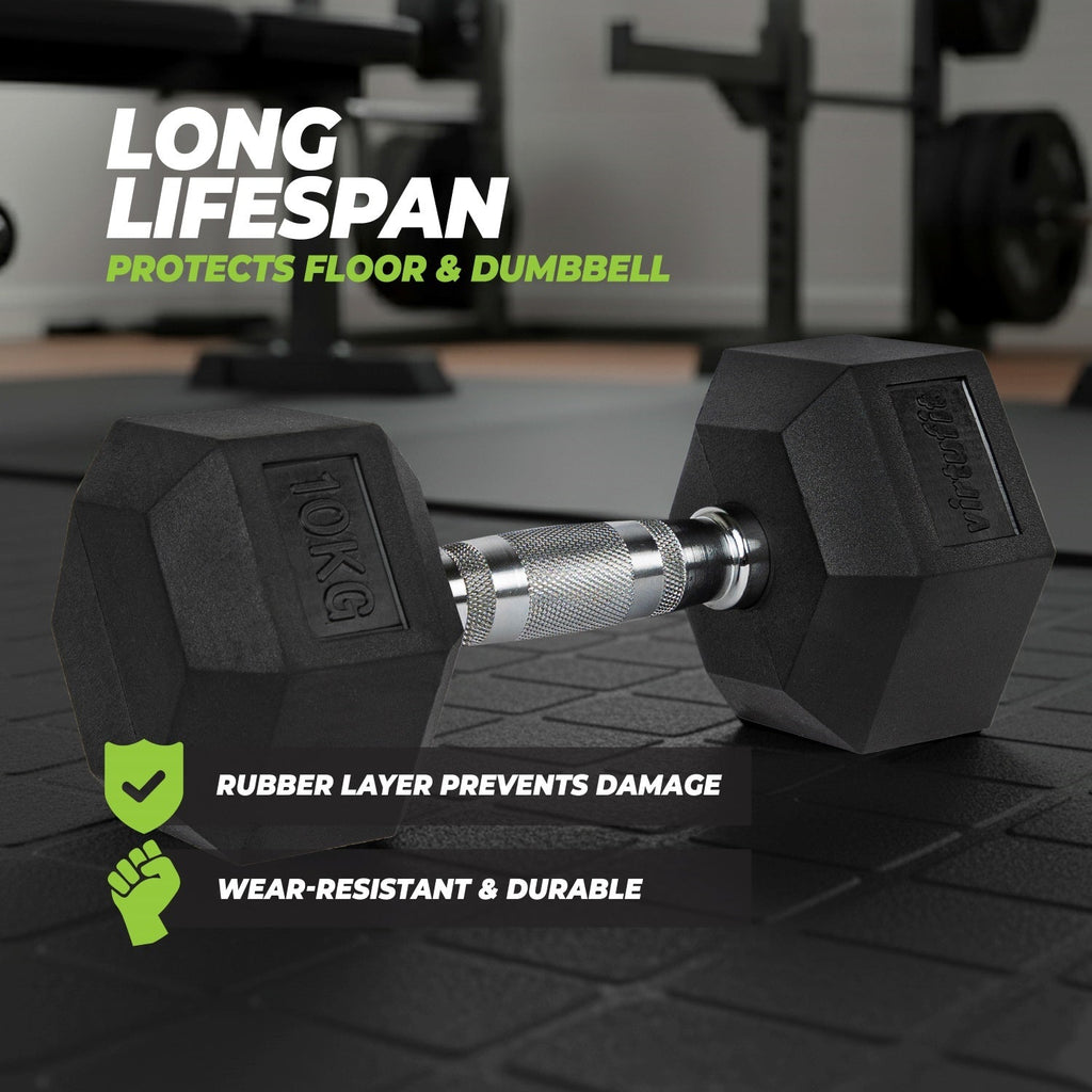 VirtuFit Hexa Dumbbell Pro - 20 kg - Per Stuk - Detail