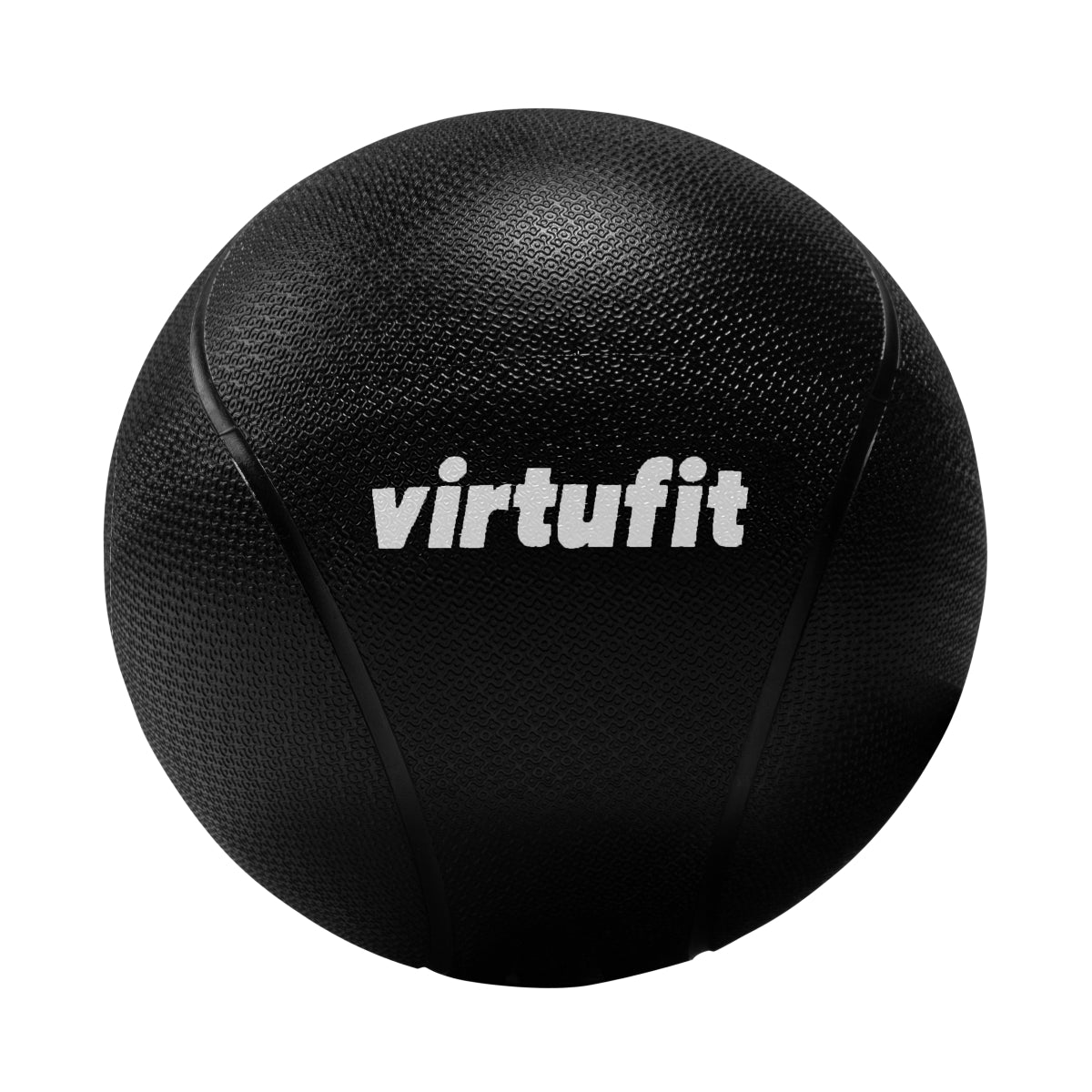 VirtuFit Medicijnbal Pro - Medicine Ball - 5 kg - Rubber - Zwart - Detail