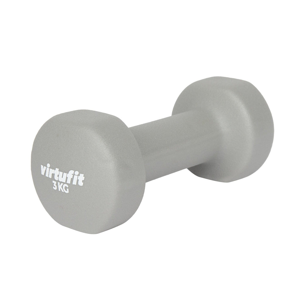 VirtuFit Vinyl Dumbbell Set Pro - 2 x 3 kg - Detail