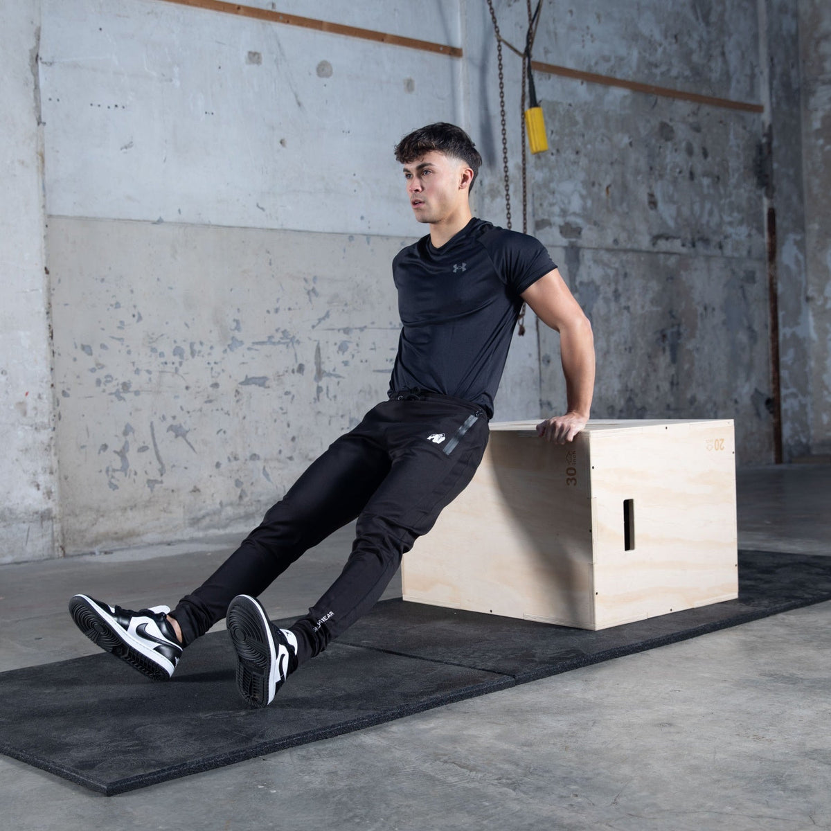 VirtuFit Houten Plyo Box 3-in-1 - Groot - 50 x 60 x 75 cm - Detail