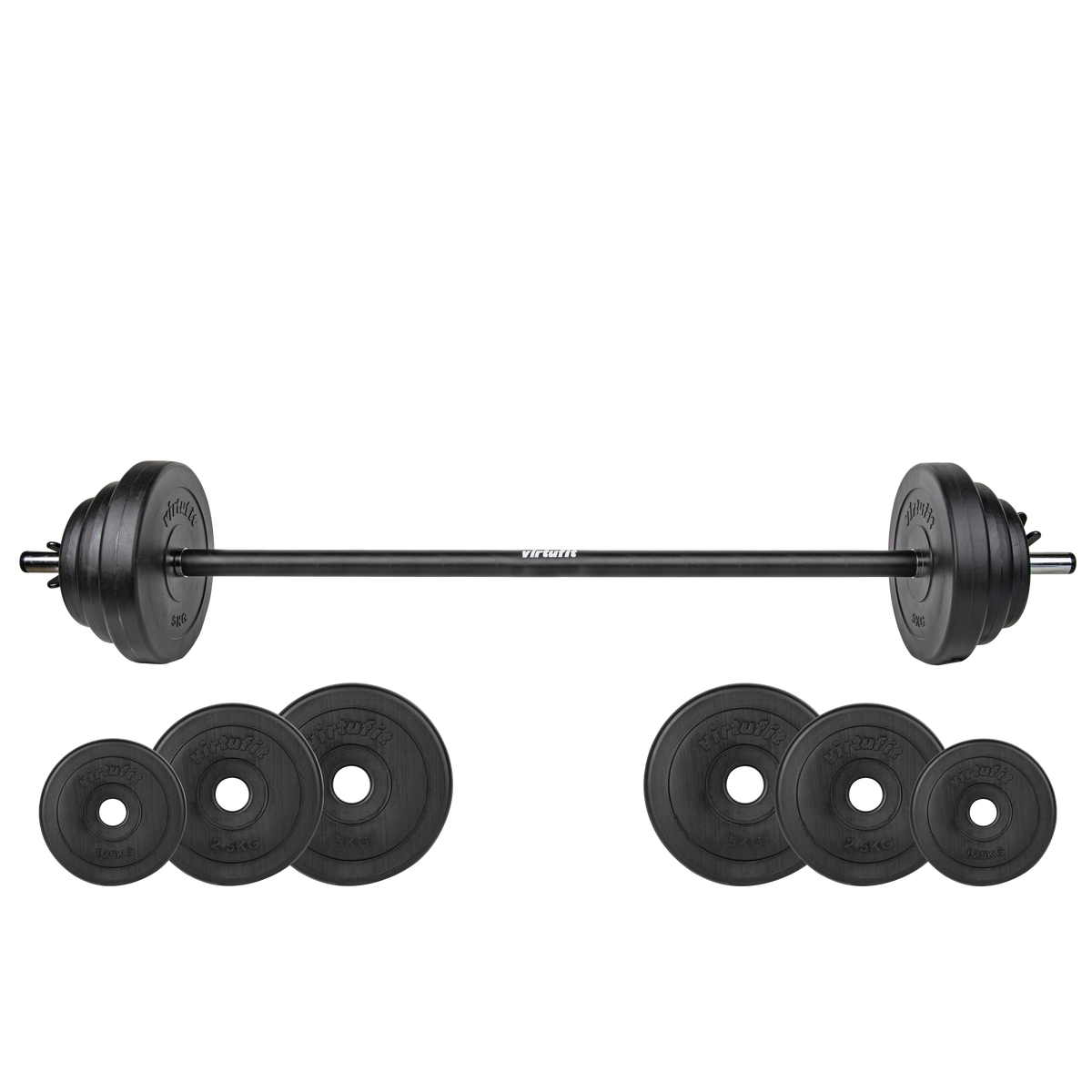 VirtuFit Aerobic Pump Set Vinyl - 20 kg - Aanzicht
