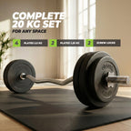 VirtuFit Vinyl EZ-Curl Set - Halterset - 20 kg - Detail