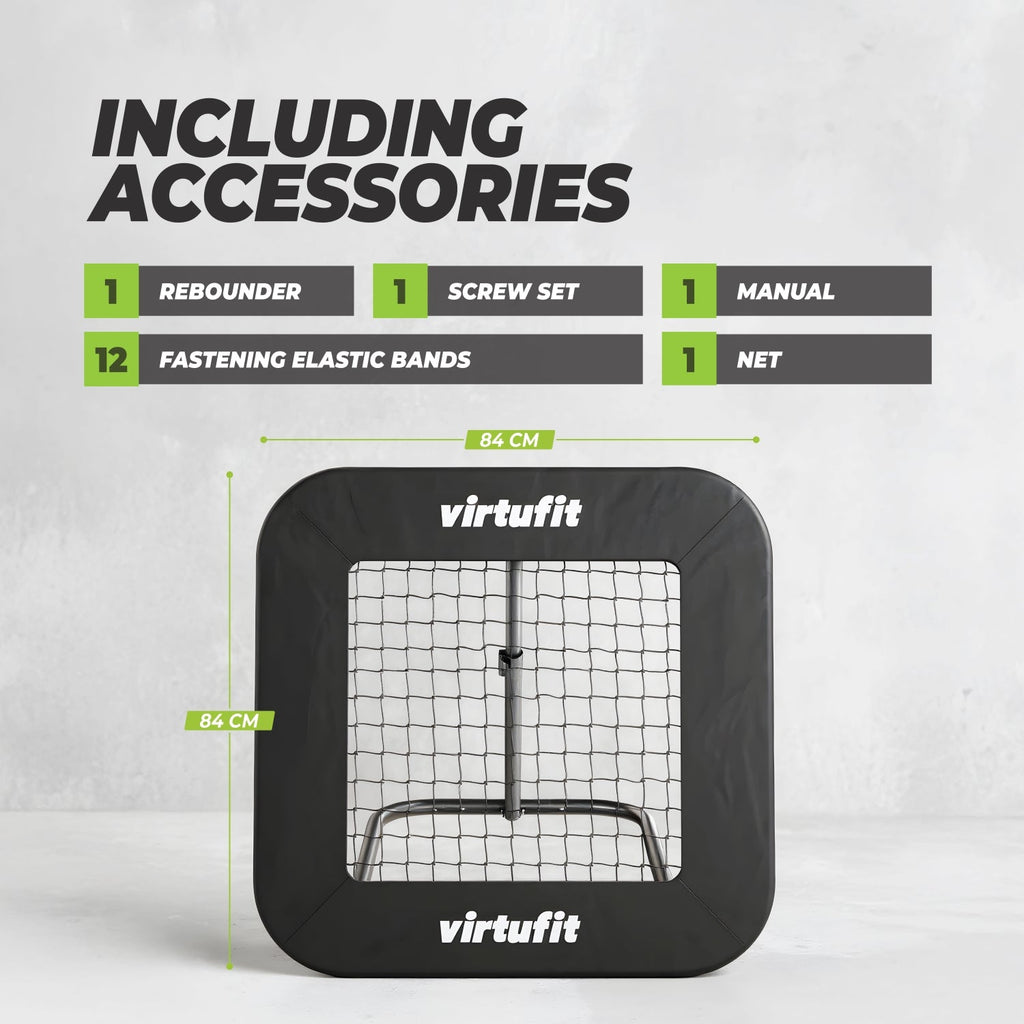 VirtuFit Verstelbare Rebounder Pro - Kickback - 84 x 84 cm - Detail