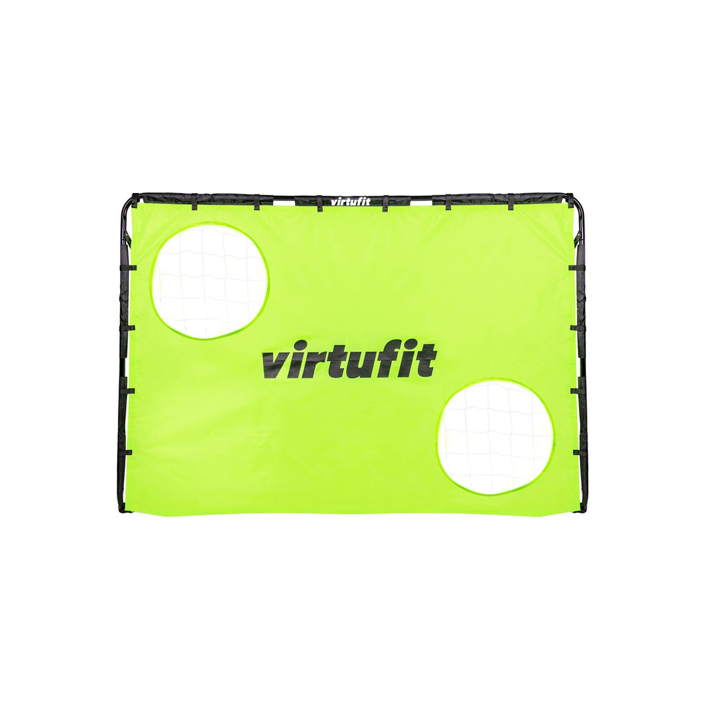 VirtuFit Fußballtor mit Torwand - Fußballtor - 120 x 80 cm - Zweite Chance