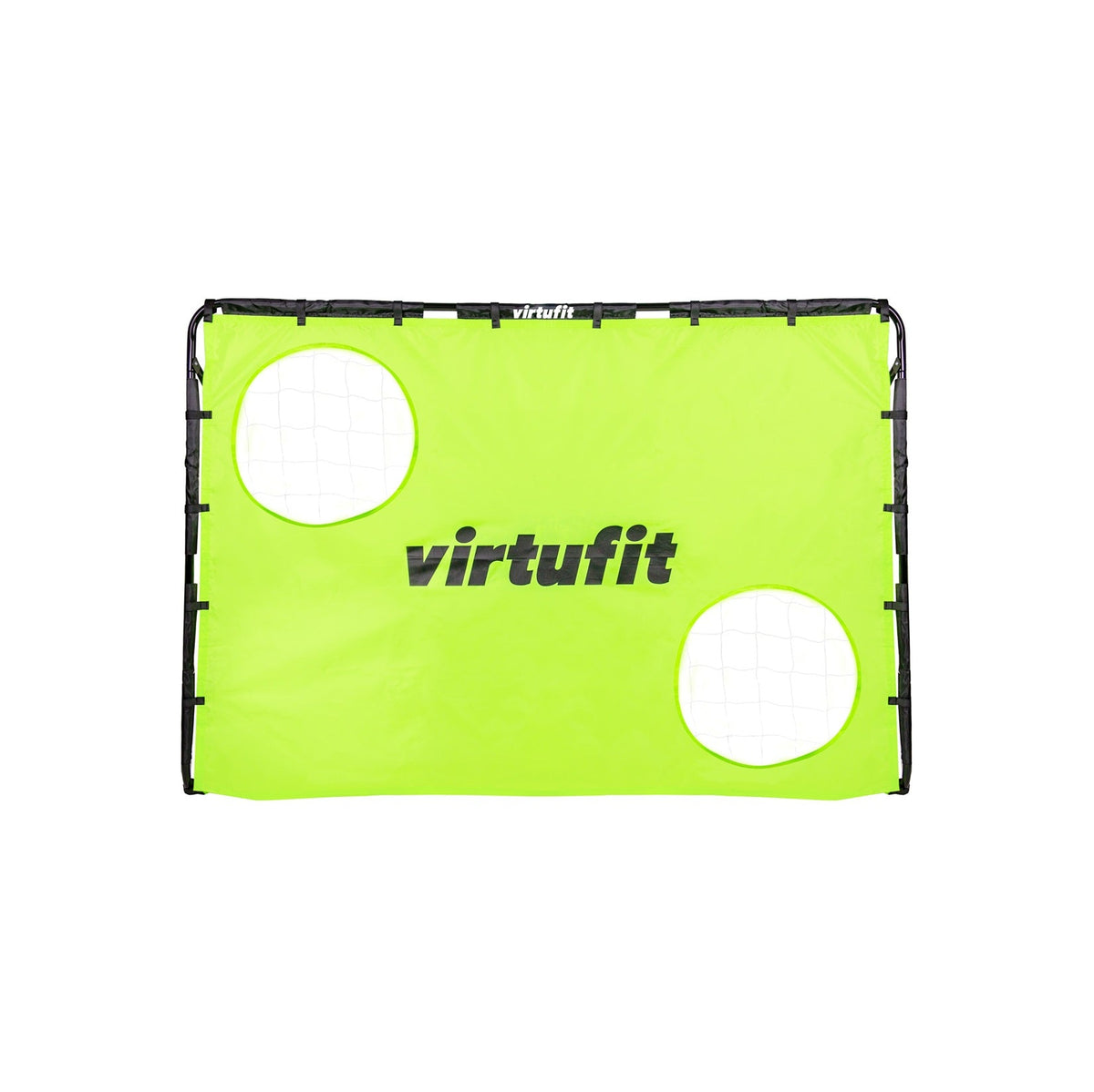 VirtuFit Fußballtor mit Torwand - Fußballtor - 120 x 80 cm - Zweite Chance