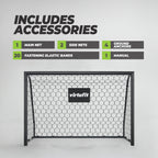 VirtuFit Voetbaldoel Premium - Heavy Duty Voetbal Goal - 120 x 80 x 60 - Detail