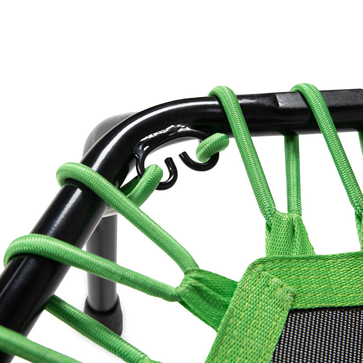 VirtuFit Fitness Trampoline Pro met Handvat - Zwart - 127 cm - Detail