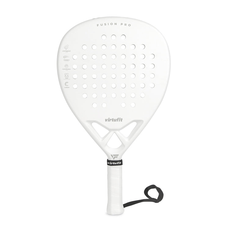 VirtuFit Fusion Pro Padel Set - Wit - Silver - Detail
