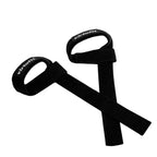 VirtuFit Padded Lifting Straps - Katoen - Zwart - Aanzicht