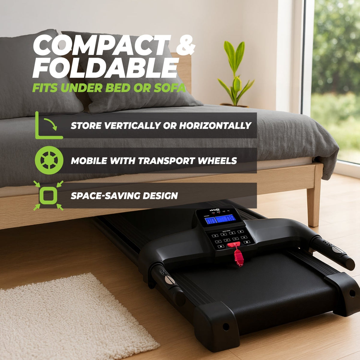 VirtuFit Totally Foldable TR-50i Loopband - Low Speed - Detail