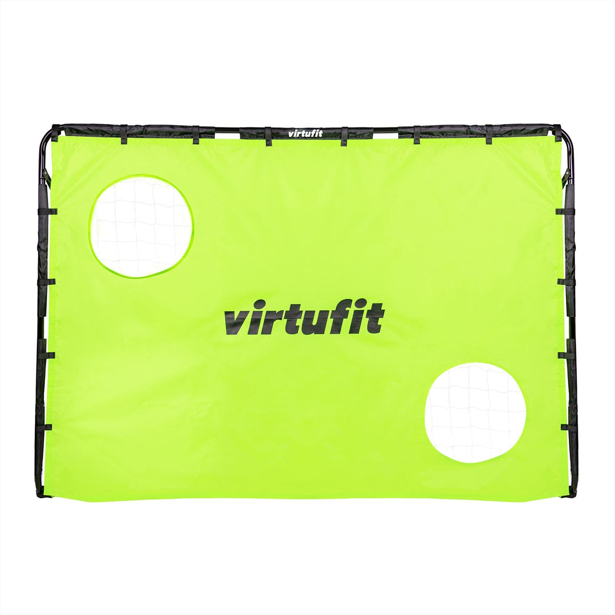 VirtuFit Fußballtor mit Torwand - Fußballtor - 215 x 150 cm - Zweite Chance