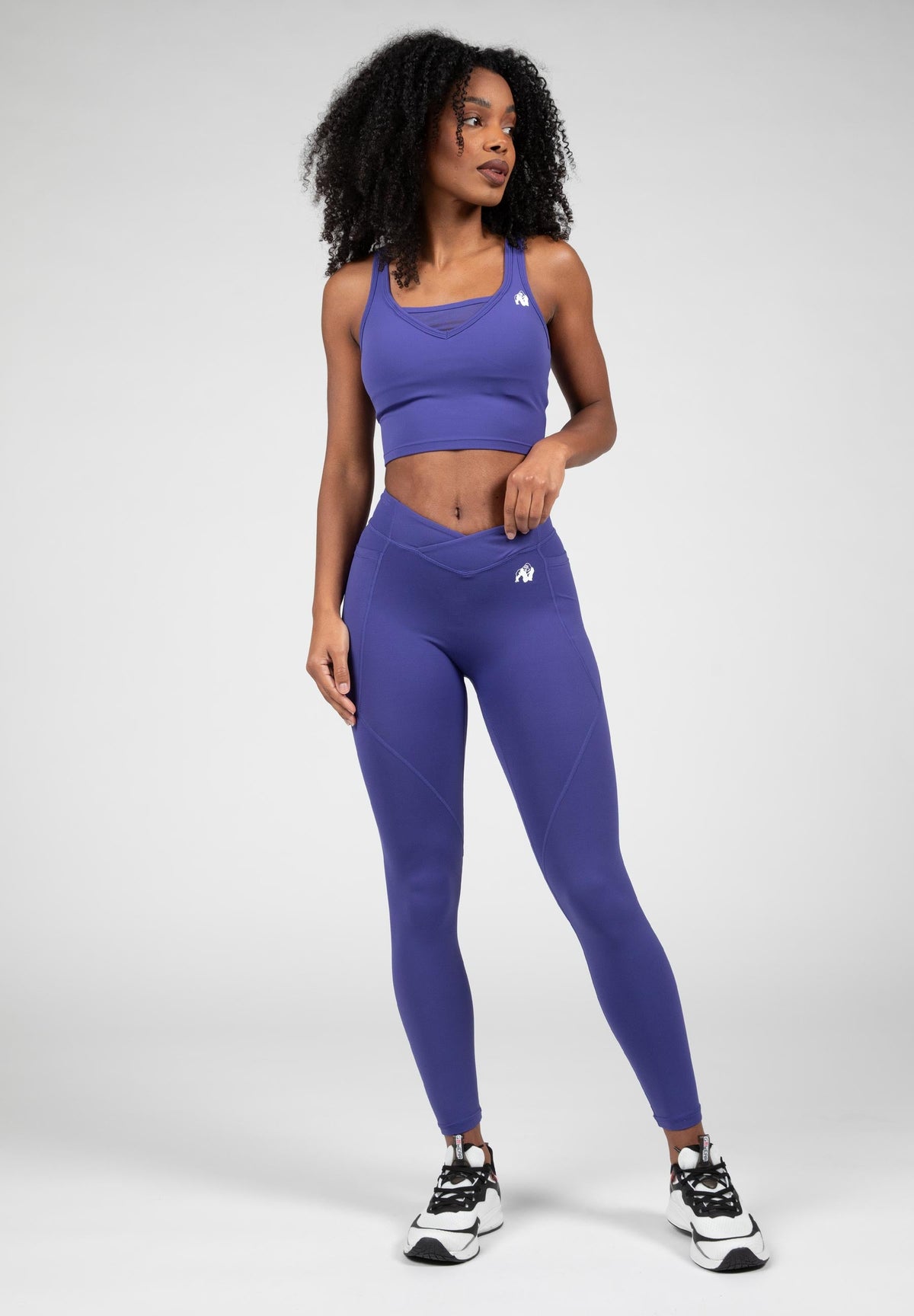 Gorilla Wear Willow Leggings - Paars - Detail