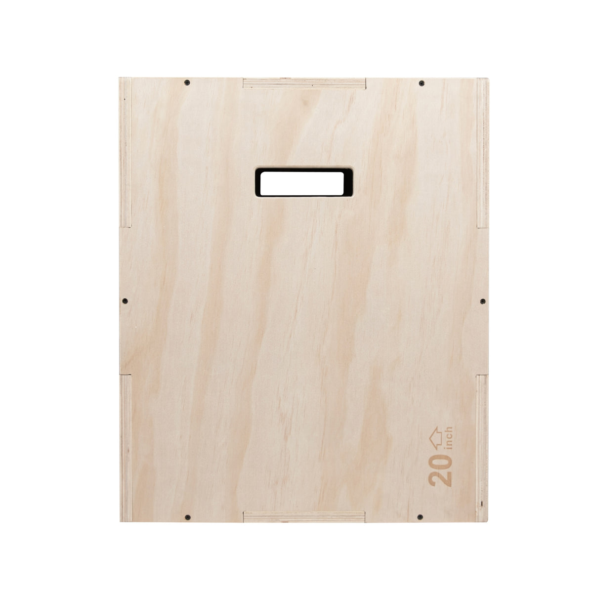 VirtuFit Holz Plyo Box 3-in-1 - Groß - 50 x 60 x 75 cm