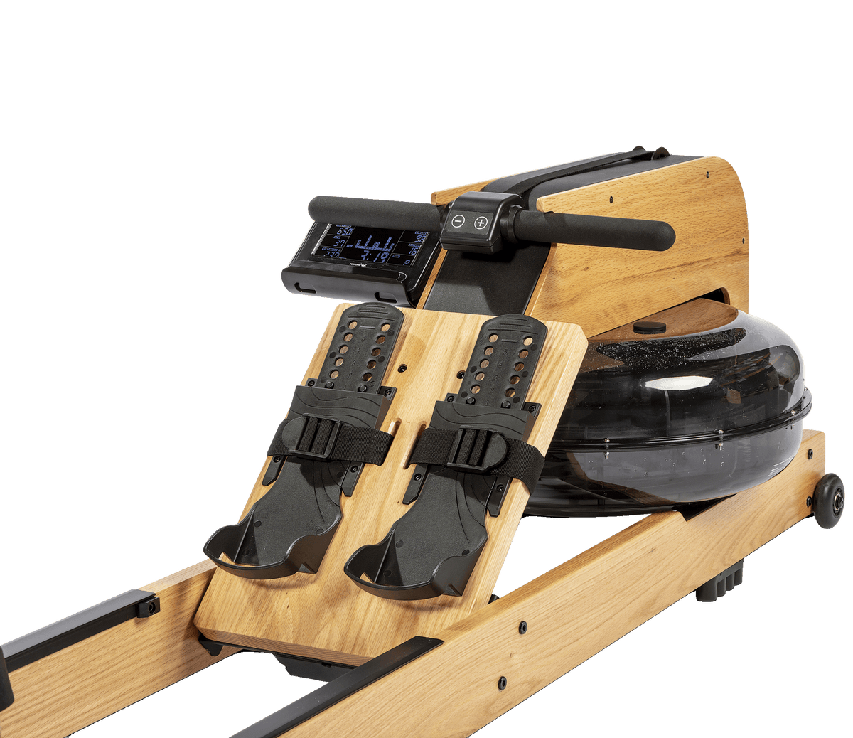 Flow Fitness Perform W9i Oak Roeitrainer - Detail