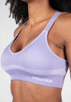 Gorilla Wear Selah Seamless Sportbeha - Lila - Afbeelding 5