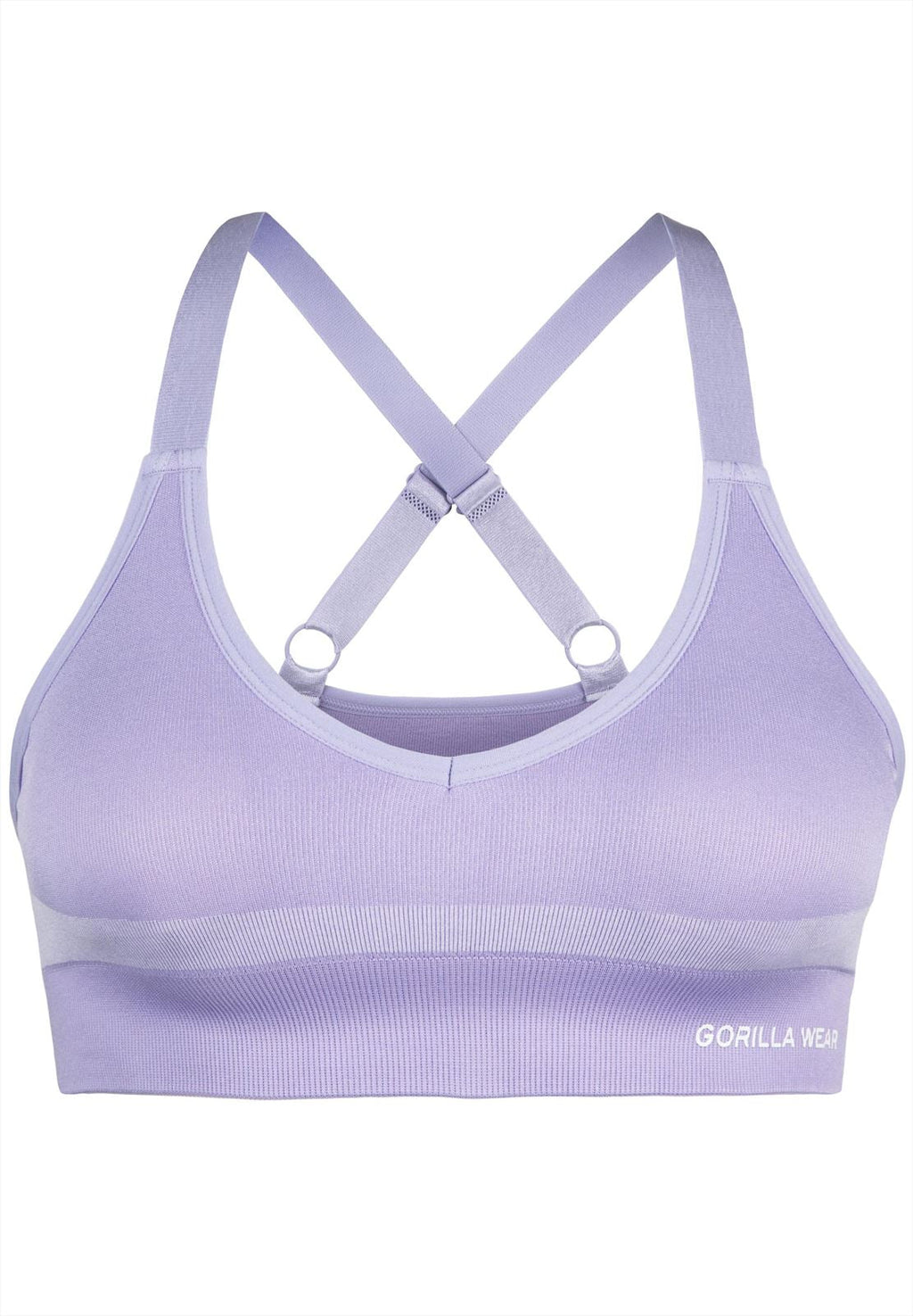 Gorilla Wear Selah Seamless Sportbeha - Lila - Afbeelding 7