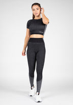 Gorilla Wear Selah Seamless Crop Top - Zwart - Afbeelding 5