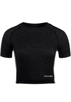 Gorilla Wear Selah Seamless Crop Top - Zwart - Afbeelding 6